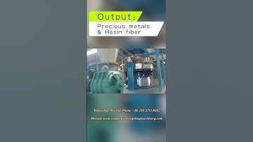 #pcb #recycle How to separate precious metals from waste circuit boards? Using PCB recycling machine