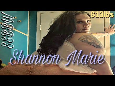 613 pounds SSBBW shannon marie bio wiki || The most fattest model in the world || ssbbw models list