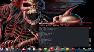 Menu horizontal con CSS