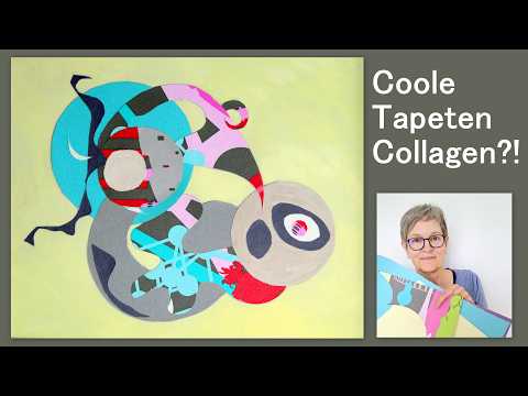 Coole Tapeten Collagen Einfach Intuitiv Schneiden und Kleben Collage from Wallpaper Samples Simple