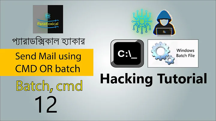 12. How to send mail using CMD OR batch file (USB password stealer)