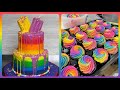 50 ideas INCREÍBLES  de tortas y cupcakes🌈+imágenes FANTÁSTICAS | Cakes