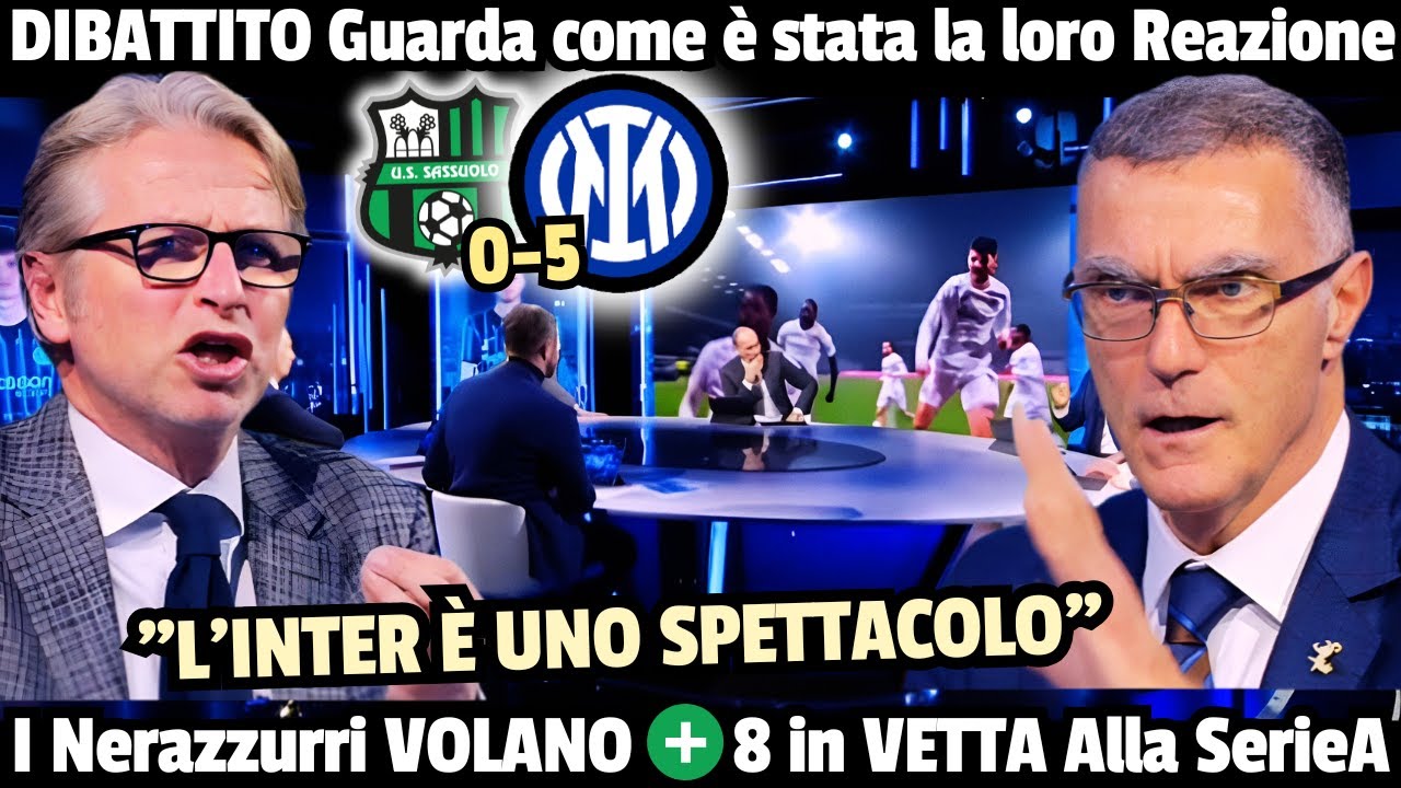 🔥Ecco come hanno REAGITO dopo la SPETTACOLARE VITTORIA DELL'INTER ✅️🔵⚫️ NERAZZURRI VOLANO +8 #seriea