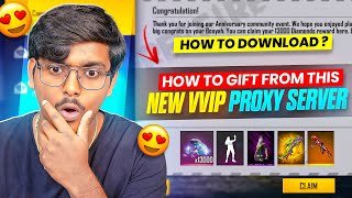 Download Lagu How To Download \u0026 Gift From New V-VIP Proxy Server In Free Fire 💯😱🔥 | Free Fire Proxy Server MP3