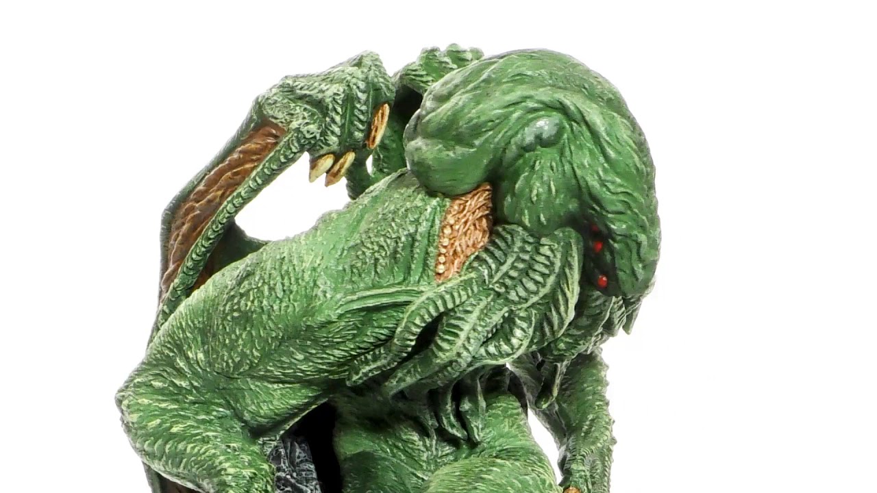 Cthulhu Gallery PVC Diorama Unboxing + 360