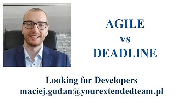 Agile vs Deadlines!