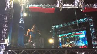 American Ninja Warrior Epic Fail In Slow Motion