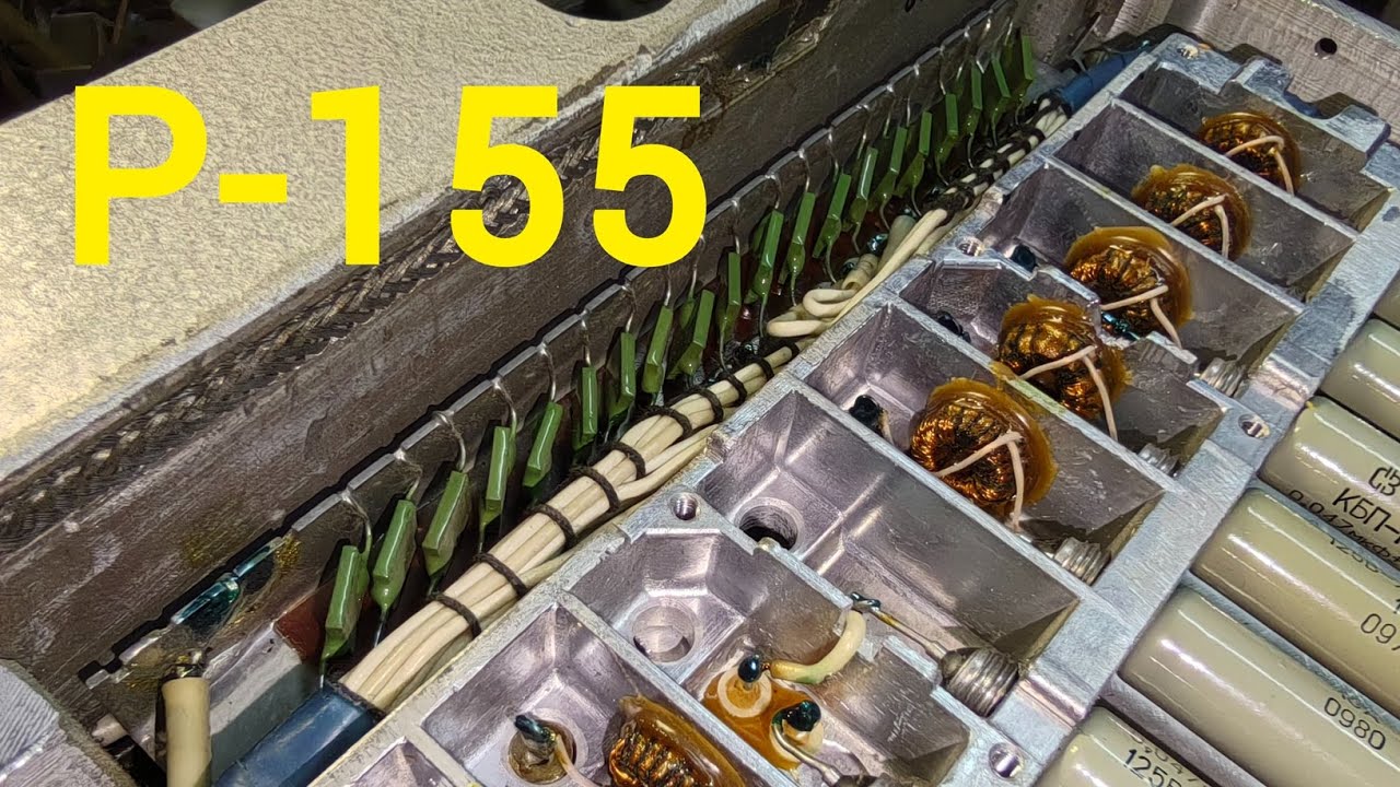 Радиоприёмник Р-155. Обзор-разбор.