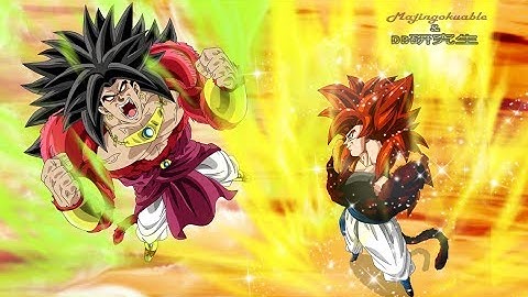 Dragon Ball Heroes Mugen - SSJ4 Gogeta vs SSJ4 Broly