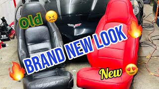BEST C6 SEAT COVERS EVER!!! | Full How To | MUST DO MOD!!! | Link Below!