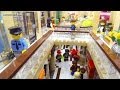 Lego shopping mall 10000 pcs 17 shops 2 stories custom moc