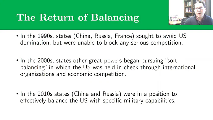 IR History Crash Course: The Unipolar Moment