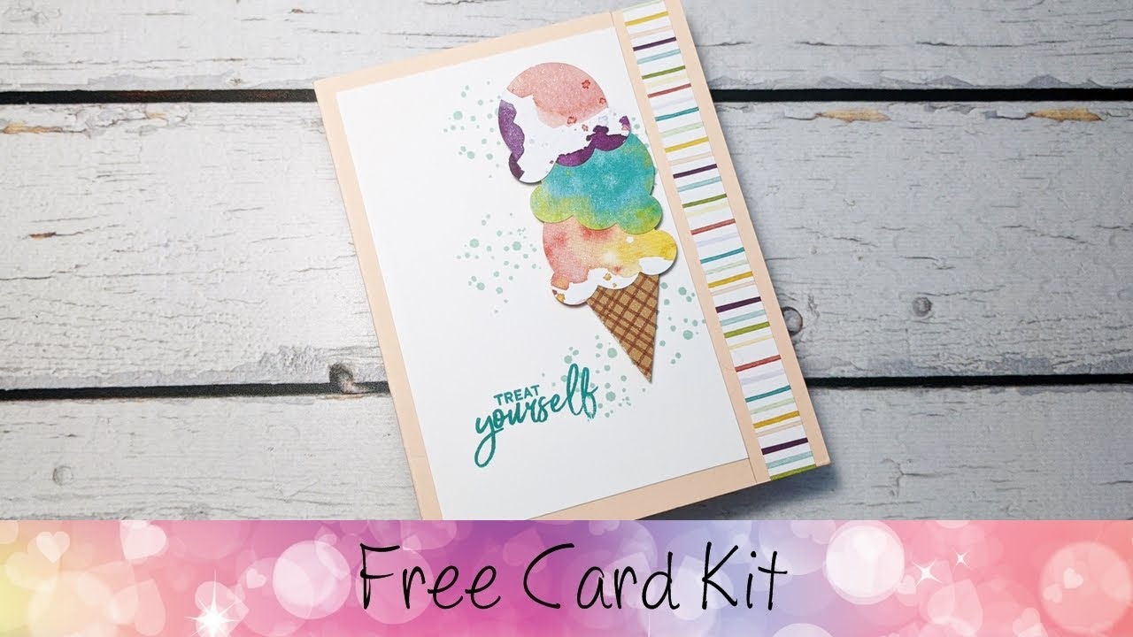 Free Card Kit of the Month June 2021 featuring Stampin' Up!® Products 