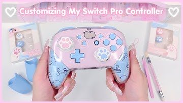 Customizing My Nintendo Switch Pro Controller - Gamer Pusheen