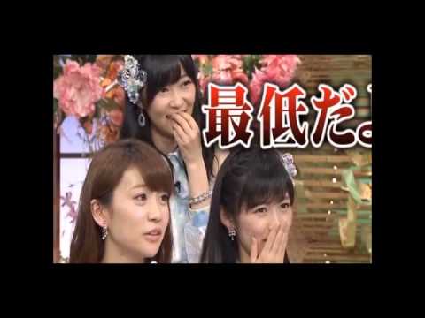 金爆ダルビッシュがAKB48まゆゆにセクハラし、大島優子に怒られるｗ
