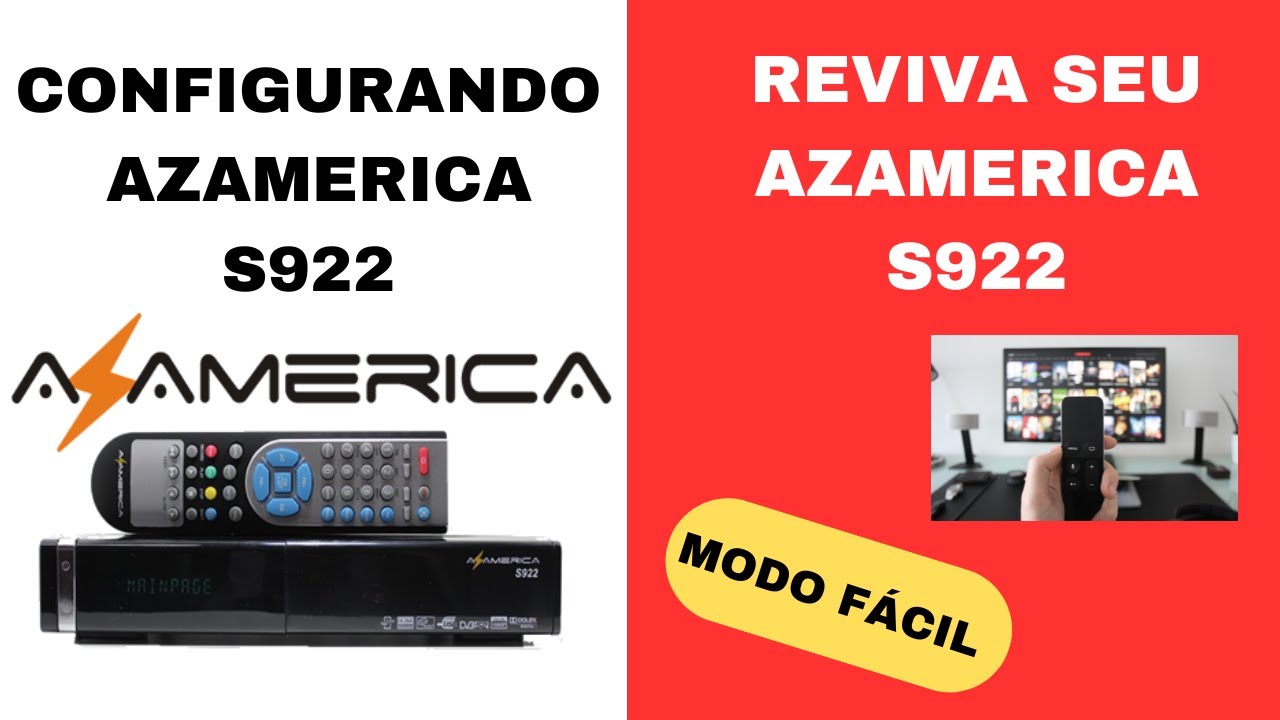 📺 Azamerica S922 - Receptor Digital Full HD Wi-Fi / USB / HDMI - YouTube
