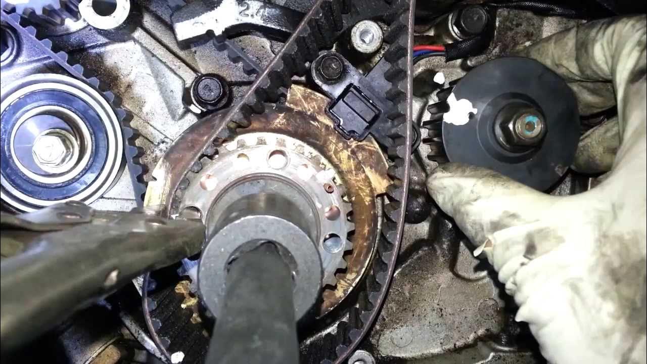 HOW TO NOT FAIL! "Gravity Trick" Hyundai Mitsubishi timing belt info