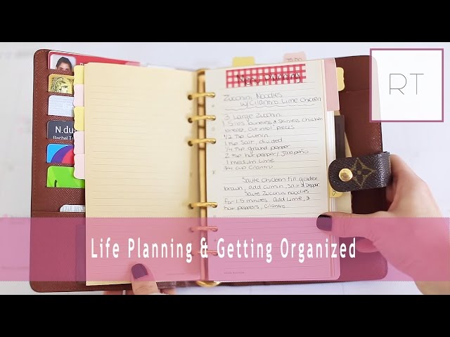 Filofax Organization Tips - Strange & Charmed