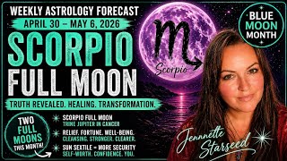 ✨ Weekly Astrology Forecast April 30–May 6, 2026 Blue Moon Month, Scorpio Full moon