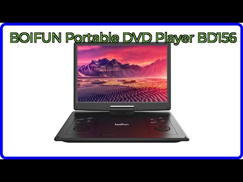 REVIEW (2026): BOIFUN Portable DVD Player BD156. ESSENTIAL details