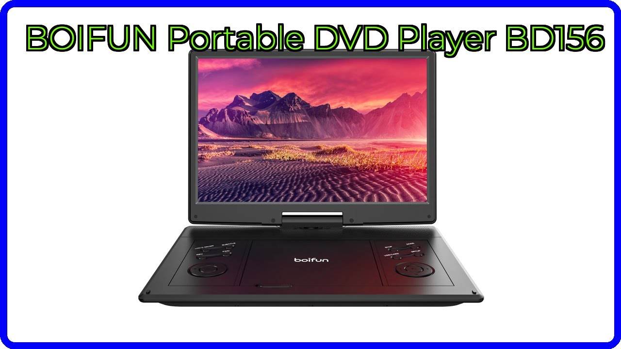 REVIEW (2025): BOIFUN Portable DVD Player BD156. ESSENTIAL REVIEW (2025): BOIFUN Portable DVD Player BD156. ESSENTIAL