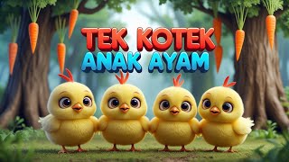TEK KOTEK ANAK AYAM - LAGU ANAK POPULER INDONESIA 2025 - LALALA KIDS