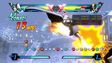 UMvC3 Cap-Vergil-Doom Hard Tag Midscreen