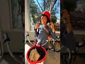 Riding a BIKE 🚲 😯 #123andres #kidsvideo