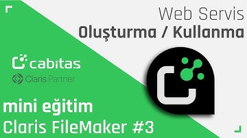 Mini FileMaker Eğitimi:  Web Servis Oluşturma / Kullanma #3 #filemaker #filemakereğitim