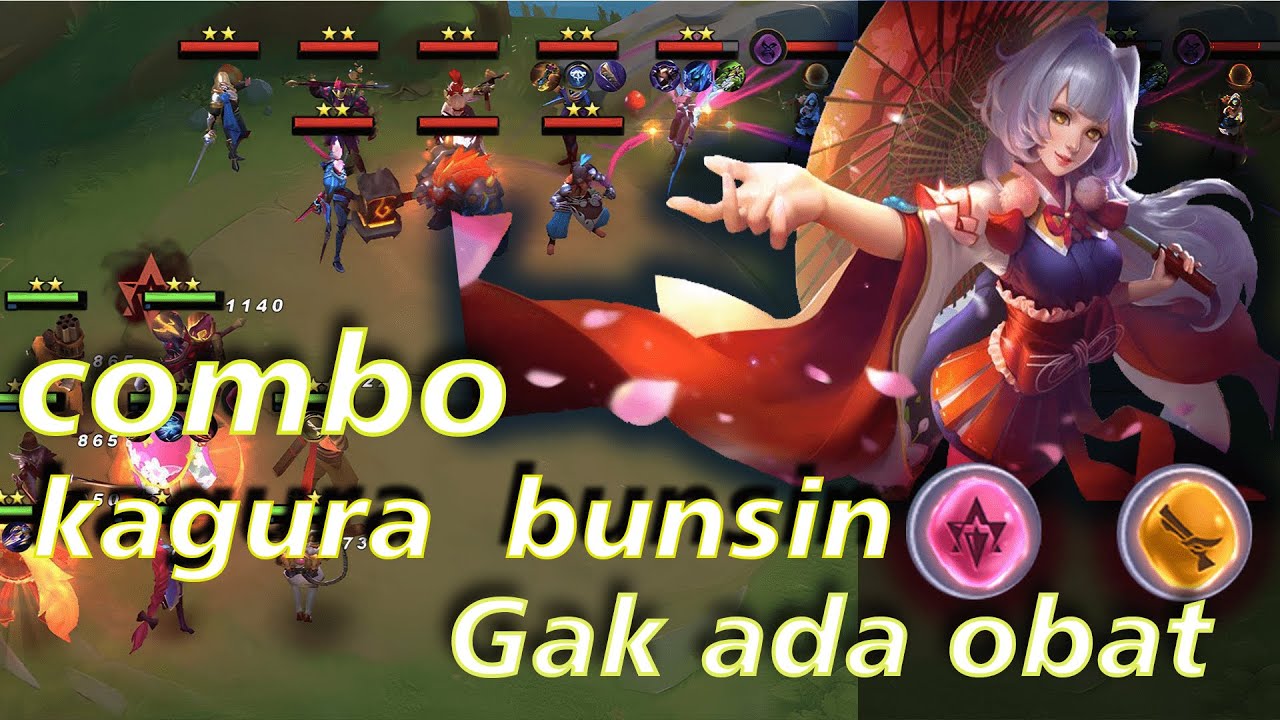COMBO KAGURA BUNSHIN GAK ADA OBAT !! PASTI EASY WIN ! COMBO MAGIC CHESS