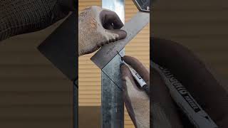 Sharing techniques for bending, #MetalWorking #WeldingSkills #ElectricWelding #CreativeCrafts