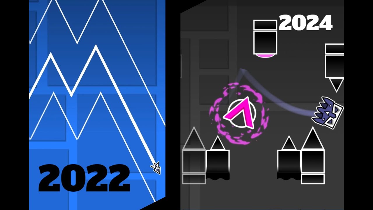The history of the development of my GP | Geometry Dash [GD] - YouTube