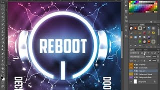 Reboot New Year Party Flyer Template