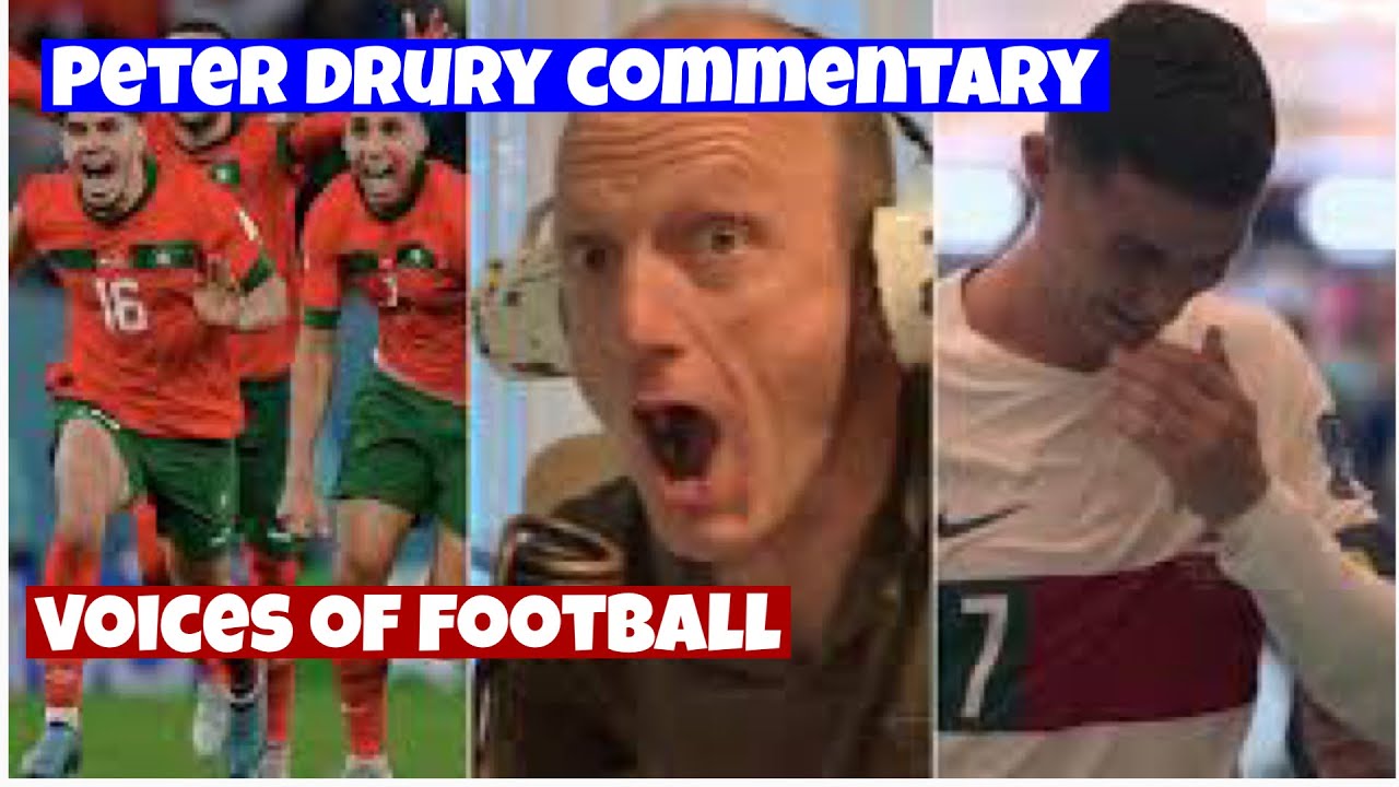 PETER DRURY ALL EPIC COMMENTARY OF WORLD CUP 2022 [PART 1] YouTube