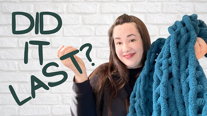 One Year Review: Finger Knitting Blanket - Must Watch!