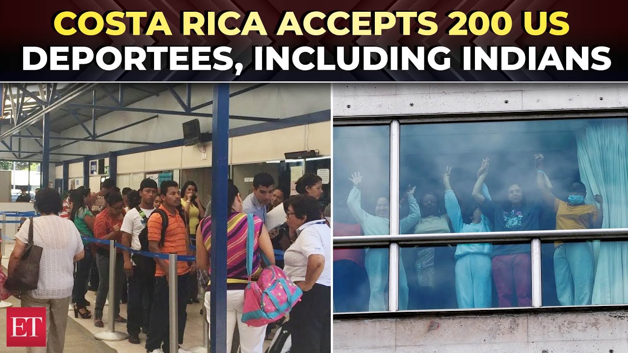 New Deportation Strategy: After Panama, now Costa Rica to receive 200 US deportees from Asia & India