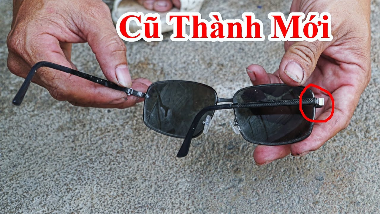 Chỉ Cần Thay Đổi Chi Tiết Nhỏ Bạn Sẽ Biến Cái Kính Cũ... - youtube
