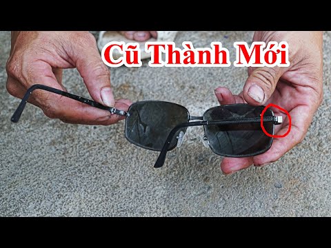 Video Chỉ Cần Thay Đổi Chi Tiết Nhỏ Bạn Sẽ Biến Cái Kính Cũ... - youtube