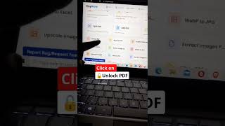 unlock Any Password Protected PDF.. #shorts