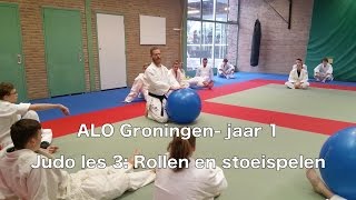 Judo les 3: rollen en stoeispelen