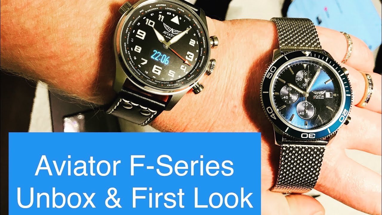 aviator smart watch f series