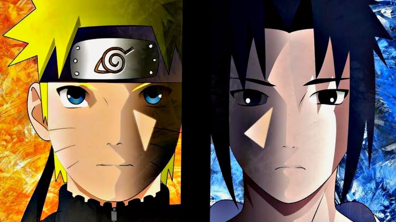 Картинки наруто узумаки и саске учиха