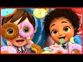 Coleção crianças comendo açúcar+Canção para Crianças -Karaokê Infantil -| Banana Cartoon Português​​