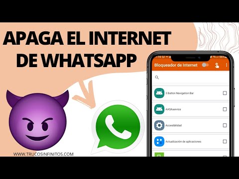 😈😈COMO APAGAR EL INTERNET DE SOLO UNA APLICACIÓN (WHATSAPP, FACEBOOK, INSTAGRAM)😈😈Internet23