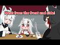 Ojou gets pampered by FubuMio at yakiniku【Hololive AnimationClip/ENG sub】