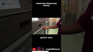 Medication dispensing robots #pharmacyrobots #patientsafety