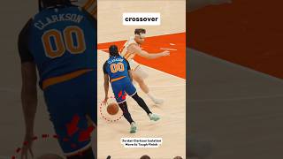 Jordan Clarkson Isolation Move to Tough Finish #nba #basketball #nbahighlights #shorts