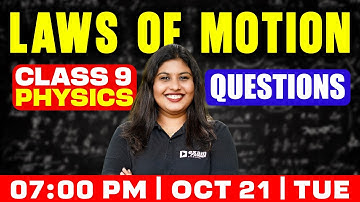 Class 9 Physics | Laws of Motion/ ചലനനിയമങ്ങൾ |  Questions | Exam Winner