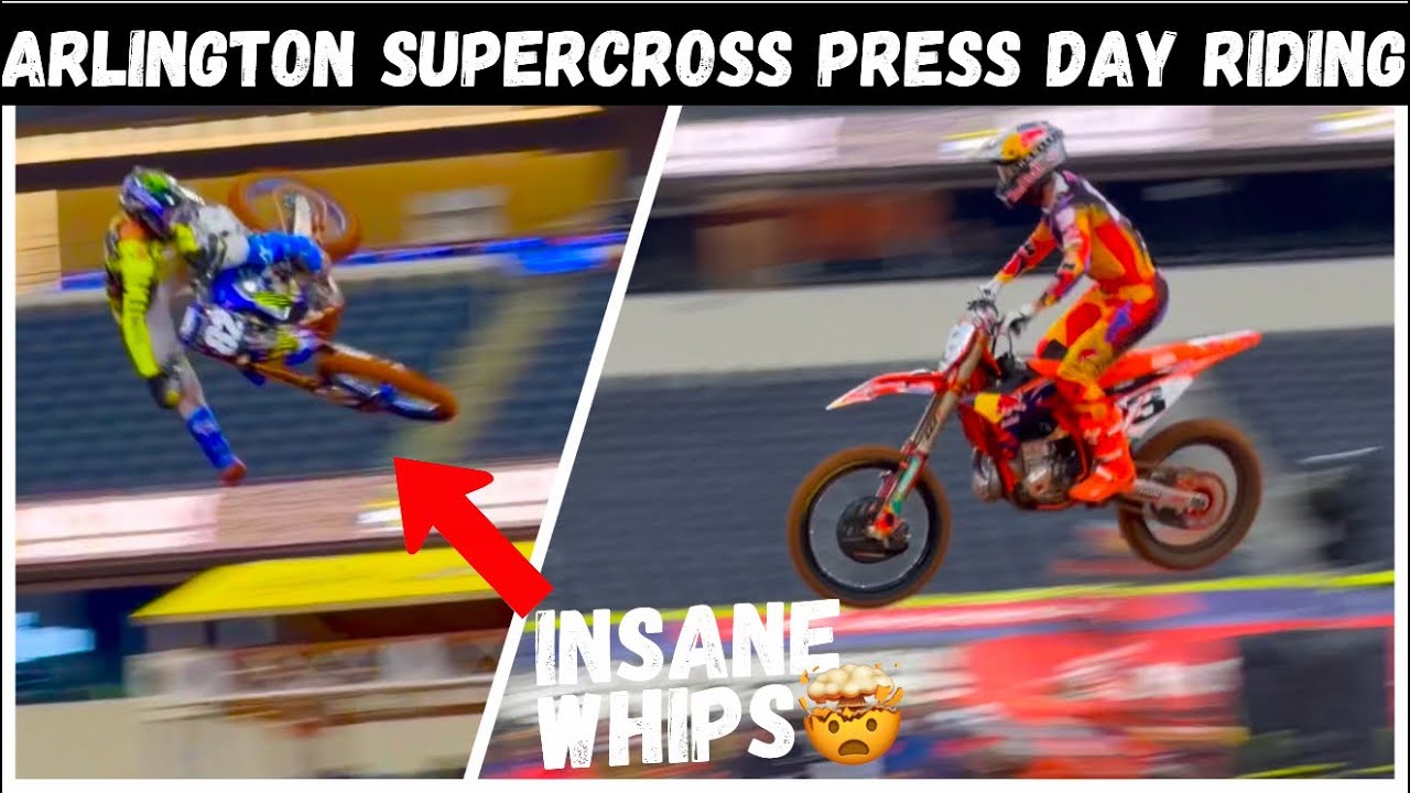 Star Yamaha’s New Rookie is NASTY! Arlington Supercross Press Day with 250 East, Tomac, Roczen, AP