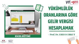 Excel Eğitimi Yükümlülük Oranlarına Göre Vergi Hesaplama Vergistan Örneği